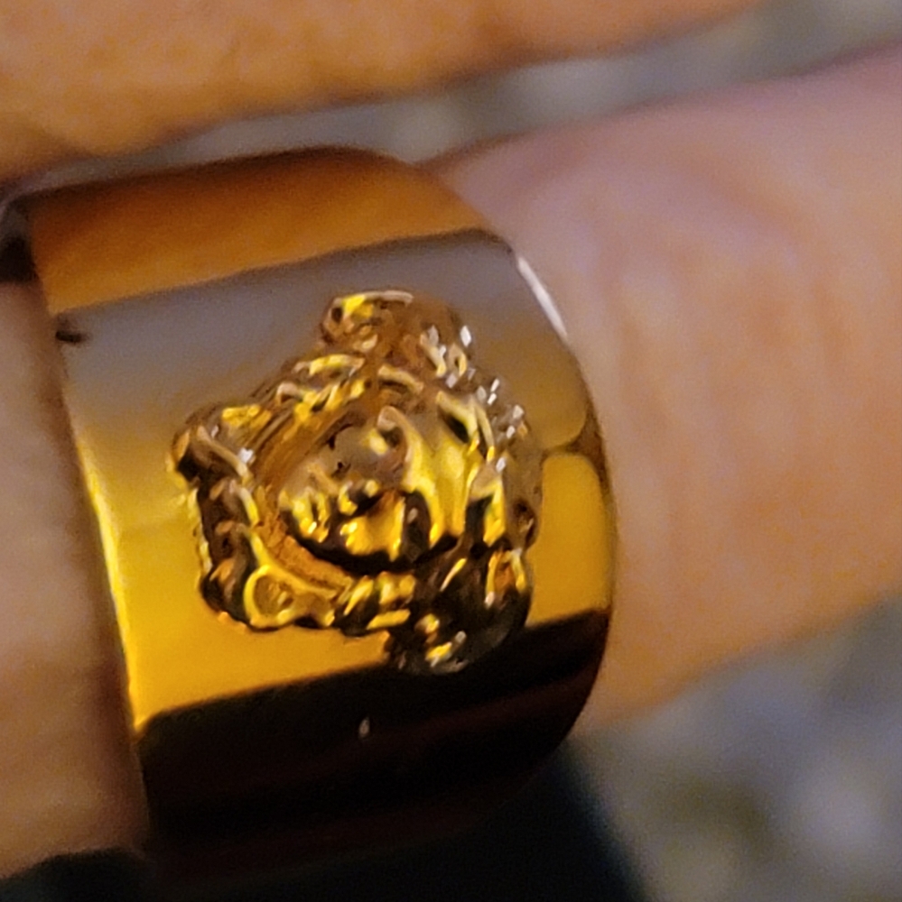 Versace Medusa Ring/ BNWT/ UNISEX - Picture 5 of 6